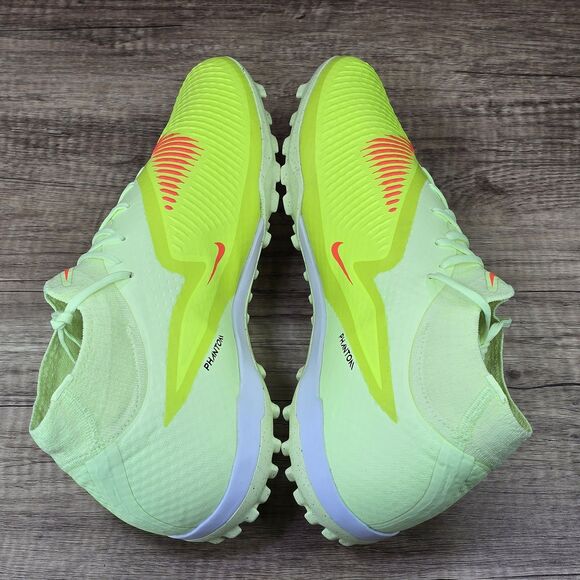 Nike Phantom 6 High Academy TF Men\'s Sz 12.5 Lime Green Turf Shoes (HQ2277-800) main image 7
